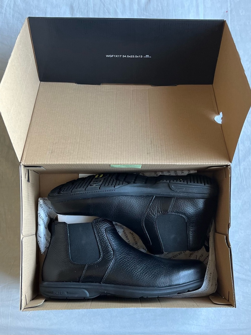 men's black steel toe boots